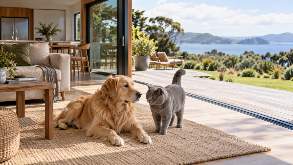 ニュージーランドに犬・猫と移住