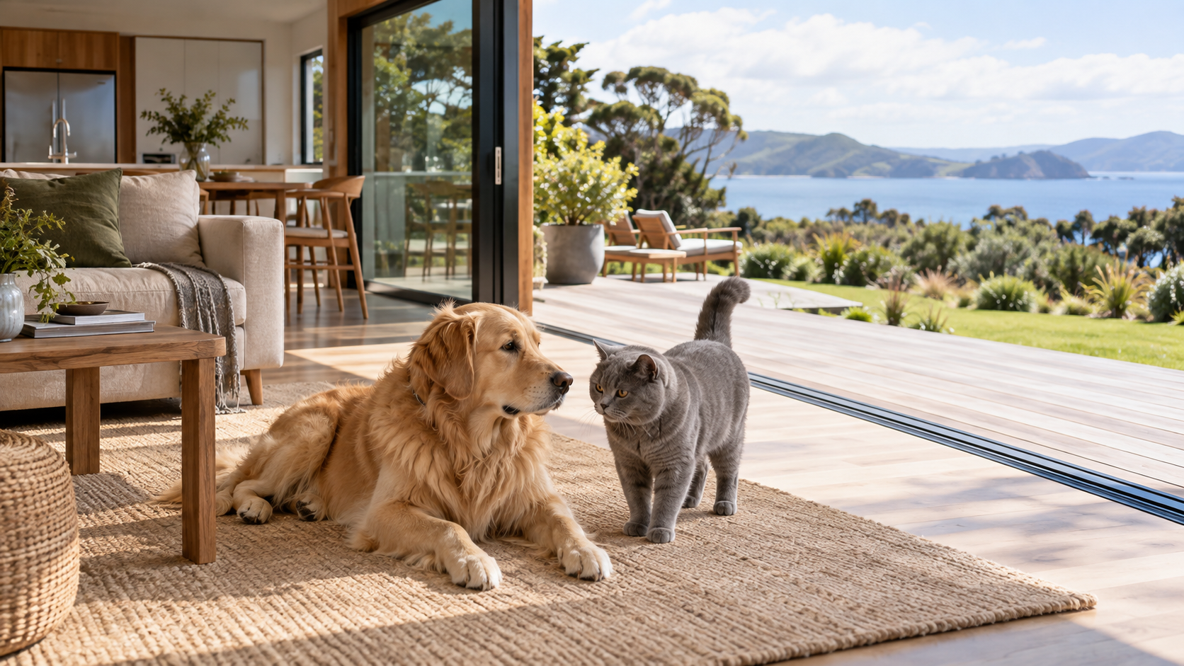 ニュージーランドに犬・猫と移住